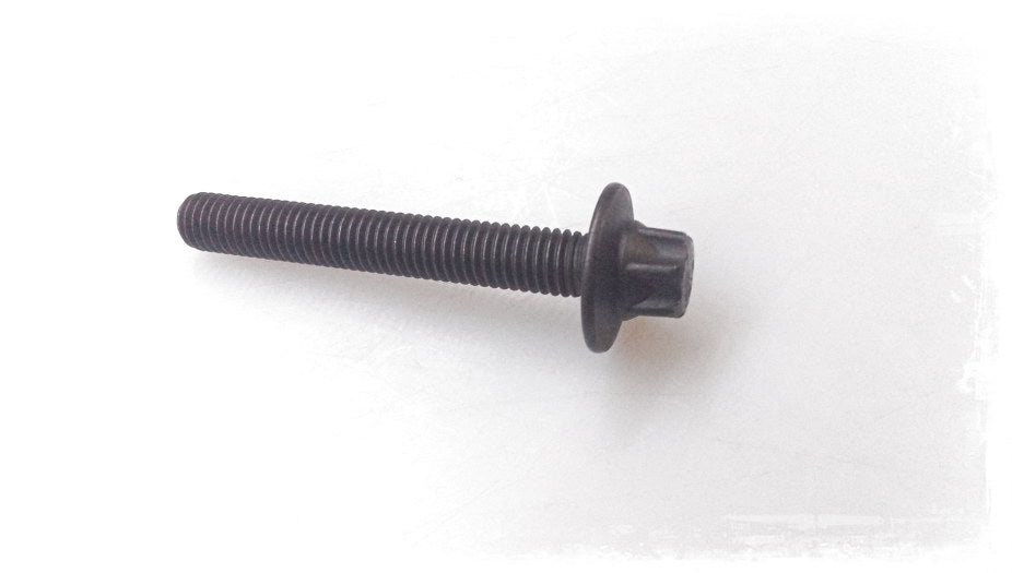 Tornillo Torx M8x56 OEM 11271433607 para BMW E36, E46. Pieza original BMW, utilizado en el montaje del alojamiento de ejes de equilibrado. Ideal para mantenimiento y reparación con recambio original garantizado.
