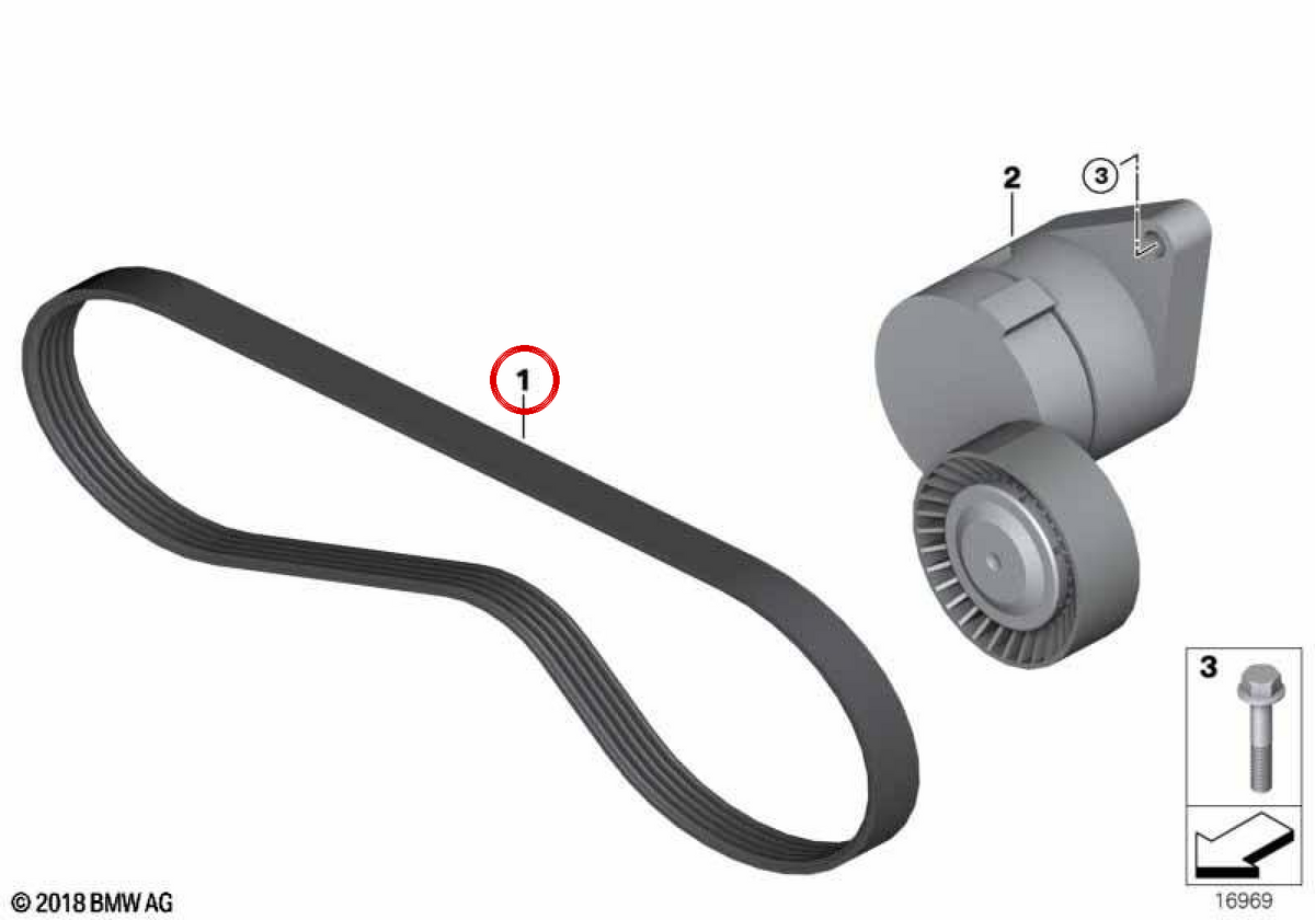 Accessori OEM 11287830946 per BMW E36, E46, Z3, E85, E86. BMW originale.