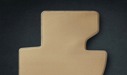 Alfombrillas delanteras y traseras beige arena OEM 51478204022 para BMW Serie 5 E39 (Berlina y Touring). Original BMW.