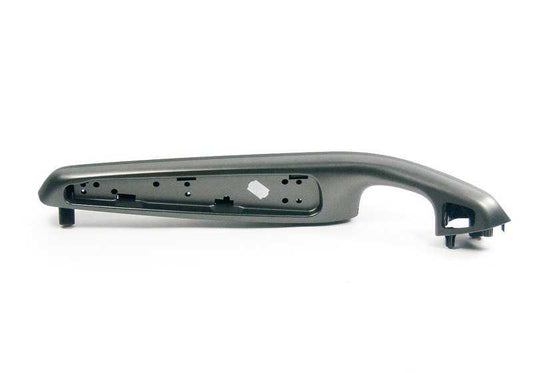 Reposabrazos delantero derecho acabado titanio OEM 51417904356 para BMW E46. Pieza original BMW.