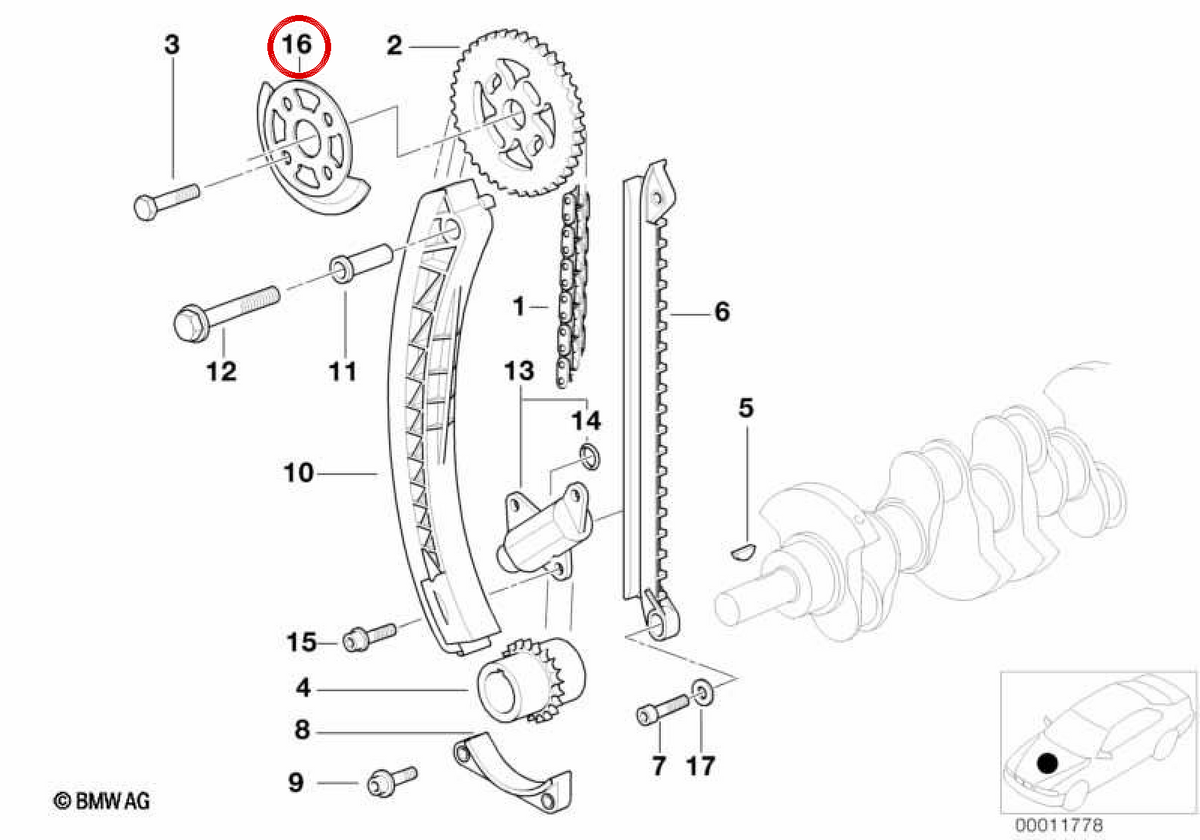 Storch Wheel Oem 11311435847 for BMW E36, E46. Original BMW.