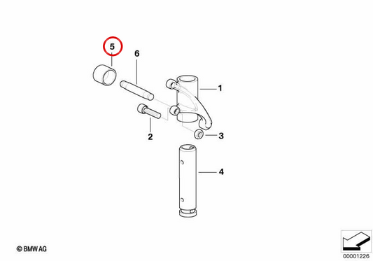 OEM Stößelstange 11321340647 für BMW Motorräder R1200GS, R1150GS, R1100RT... und mehr. Original BMW Motorrad.