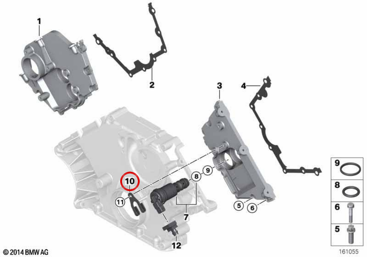 Assistance à la rétention OEM 11367542980 pour BMW E81, E82, E87, E88, E46, E90, E91, E92, E93, E60, E61, E63, E64, E65, E66, E84, E83, E53, E70, E85. BMW d'origine.
