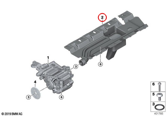 Condotto di ammissione OEM 11417846384 per BMW F87, F80, F82, F83. BMW originale.