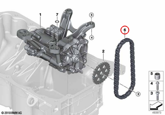 Corrente de distribuição OEM 11418482271 para BMW F40, F52, F70, F44, F45, F46, G42, U06, G87, G20, G21, G28, G80, G81, G22, G23, G26, G82, G83, G30, G31, G38, G60, G61, G68, G32, G11, G12, G70, F48, F49, U11, U12, F39, U10, G01, G08, F97, G45, G02, F