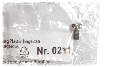 M8X1 OEM 11421727600 parafuso oco para BMW E30, E36, E34, Z3. Peça original da BMW. Ideal para o sistema de lubrificação na árvore de cames.