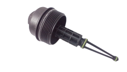 Tapa del filtro de aceite OEM 11422247014 para BMW E46 318d, E46 320d... y más. Original BMW.