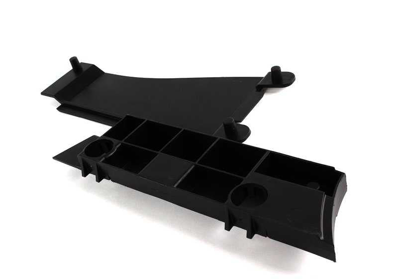 Extensión del revestimiento inferior lateral izquierdo para BMW Serie 1 E81, E82, E87 (OEM 51777141861). Original BMW
