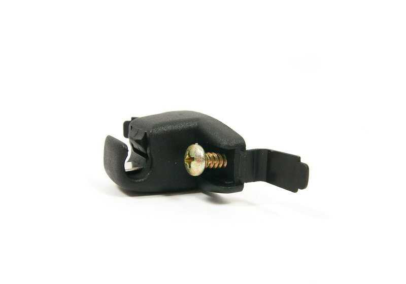 Suporte com a conexão OEM 51161927476 para BMW E36, E28, E34, E24, E23, E32, E31. Substituição original da BMW. Ideal para elementos de ancoragem, como visor de parasol. Cor antracite