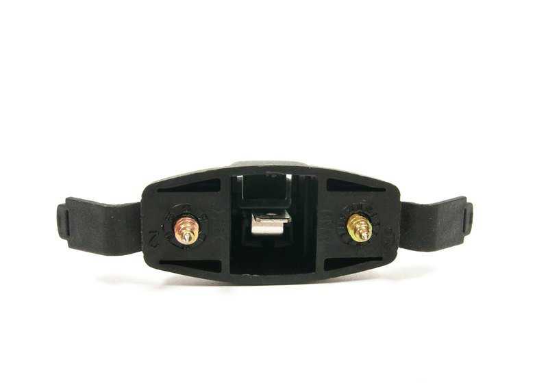 Suporte com a conexão OEM 51161927476 para BMW E36, E28, E34, E24, E23, E32, E31. Substituição original da BMW. Ideal para elementos de ancoragem, como visor de parasol. Cor antracite