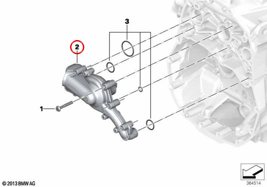 OEM-Kühlmittelpumpe 11518529879 für BMW Motorräder R 1200 GS, R 1250 GS, R 1200 GS Adventure, R 1250 GS Adventure, R 1200 RT, R 1250 RT, R 1200 R, R 1250 R, R 1200 RS, R 1250 RS. Original BMW Motorrad