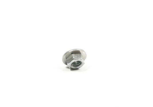 Tuerca hexagonal con arandela OEM 63259128043 para BMW E21, E82, E88, E30, E36, E46, E90, E91, E92, E93, E12, E28, E34, E39, E60, E61, F07, F10, F11, F90, G30, G31, E24, E63, E64, F06, F12, F13, E23, E32, E38, E65, E66, F01, F02, F04, E31, E53, E70,