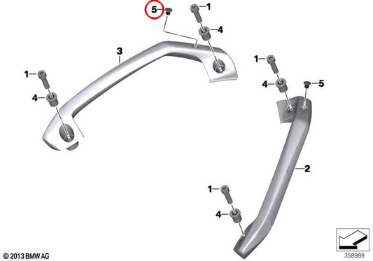 OEM Schutzkappe 11617677940 für BMW Motorräder R1200 GS, R1250 GS, F850 GS, F900 R, R1150 GS … und weitere. Original BMW Motorrad