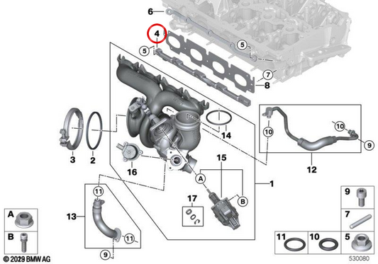 Guia de retenção OEM 11628678770 para BMW F40, F70, F44, F45, F46, G42, G20, G21, G28, G22, G23, G26, G30, G31, G38, G32, G11, G12, F48, U11, U12, F39, U10, G01, G08, G02, G05, G06, G29, F55, F56, F57, F54, F60, U25. BMW genuíno.