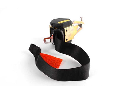 Links vordere Sicherheitsgürtel mit Limitator OEM 72118200853 für BMW E36 {316i, 318is}. Original BMW.