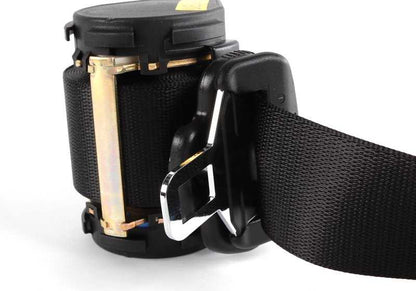 Links vordere Sicherheitsgürtel mit Limitator OEM 72118200853 für BMW E36 {316i, 318is}. Original BMW.