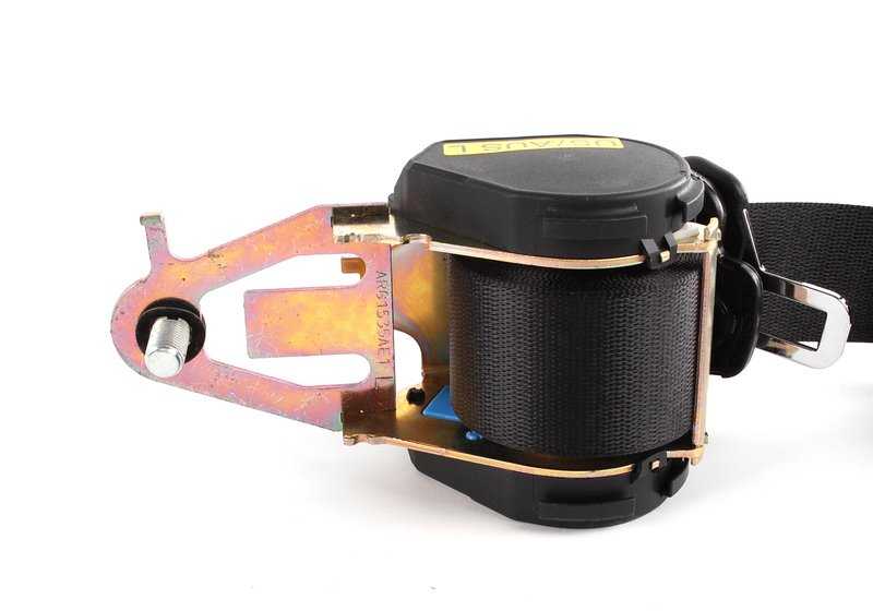 Links vordere Sicherheitsgürtel mit Limitator OEM 72118200853 für BMW E36 {316i, 318is}. Original BMW.