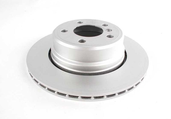 Disco de freno trasero ventilado OEM 34216756849 para BMW X5 E53. Medidas: 324x20 mm. Original BMW.