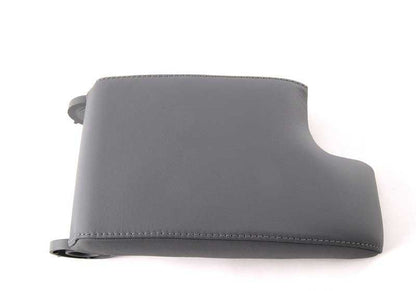 UPPER Leather Power OM 51167901351 for BMW 3 E46 Series. Gray. Original BMW replacement.