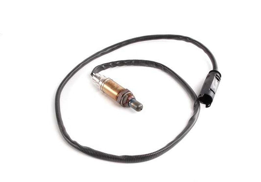 Sonda lambda OEM 11781433940 para BMW E36, E46, E39, E60, E61, E38, E65, E66, E83, E53, Z3, E85. Sensor original BMW para control de gases y rendimiento del motor. Longitud cable 990mm.
