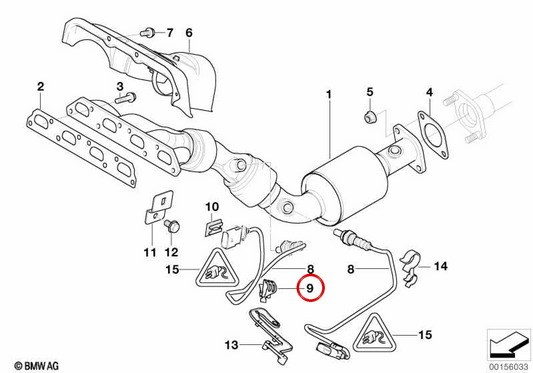 Clipe de escape OEM 11787511924 para MINI R50, R52, R53. MINI originais.