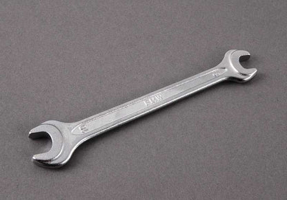 Llave fija doble 8x10 OEM 71111112893 para BMW E21, E30, E36, E46, E90, E12, E28, E34, E39, E60, E63, E64, E23, E32, E65, E83, E53, Z1, Z3. Herramienta original BMW.