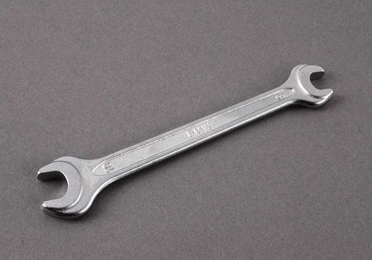 Llave fija doble 8x10 OEM 71111112893 para BMW E21, E30, E36, E46, E90, E12, E28, E34, E39, E60, E63, E64, E23, E32, E65, E83, E53, Z1, Z3. Herramienta original BMW.