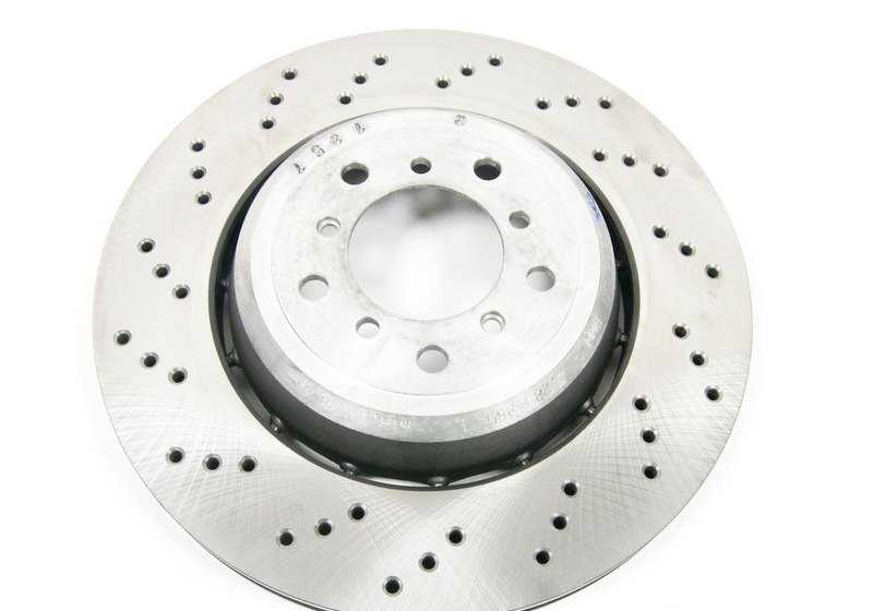 Disque de frein avant gauche OEM 34112283385 pour BMW E82, E90, E90N, E92, E92N, E93, E93N. BMW d'origine.
