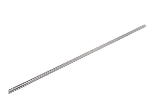 Embellecedor cromado ventanilla trasera izquierda OEM 51377162571 para BMW E92 (316i, 318i, 320d). Original BMW.