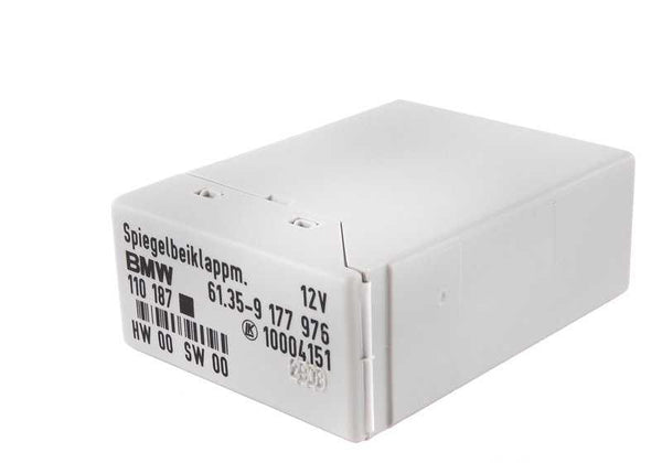 Módulo plegado retrovisores OEM 61359177976 para BMW E46 y MINI R50, R52, R53. Original BMW y MINI.