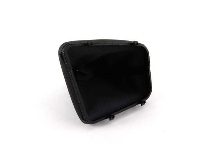 Recubrimiento de palanca de mando cuero negro OEM 25111434098 para BMW Serie 3 E46 (1998-2006). Original BMW.