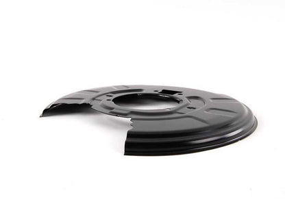Protector de freno trasero derecho OEM 34211166108 para BMW E46, E83. Pieza original BMW.