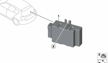 OEM 16147358145 Módulo de controle da bomba de combustível para BMW F20, F30, F10, F06, F12, F13, F01, F02, F15. BMW original