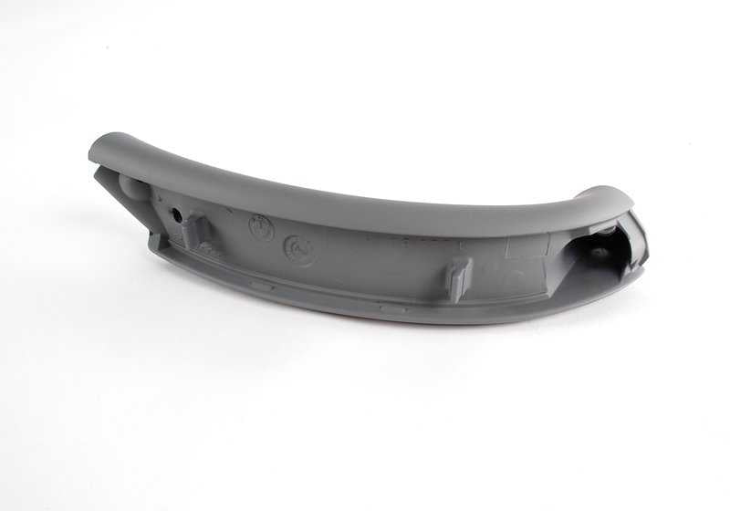Manecilla exterior puerta delantera izquierda gris OEM 51418265137 para BMW X5 E53. Recambio original BMW.