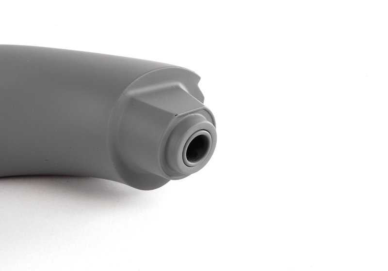 Manecilla exterior puerta delantera izquierda gris OEM 51418265137 para BMW X5 E53. Recambio original BMW.