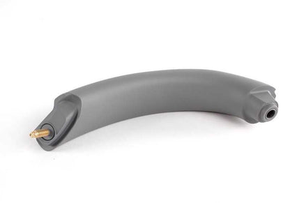 Manecilla exterior puerta delantera izquierda gris OEM 51418265137 para BMW X5 E53. Recambio original BMW.