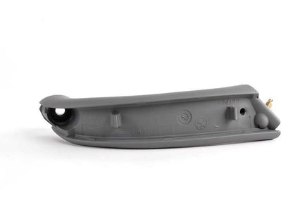 Manecilla exterior puerta delantera izquierda gris OEM 51418265137 para BMW X5 E53. Recambio original BMW.