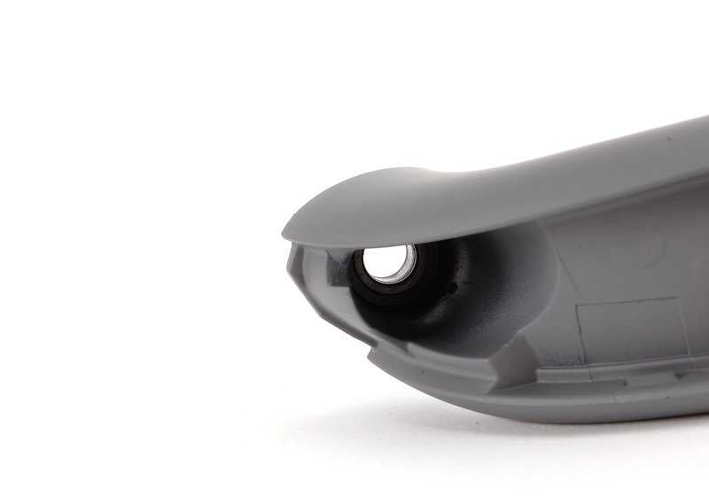 Manecilla exterior puerta delantera izquierda gris OEM 51418265137 para BMW X5 E53. Recambio original BMW.