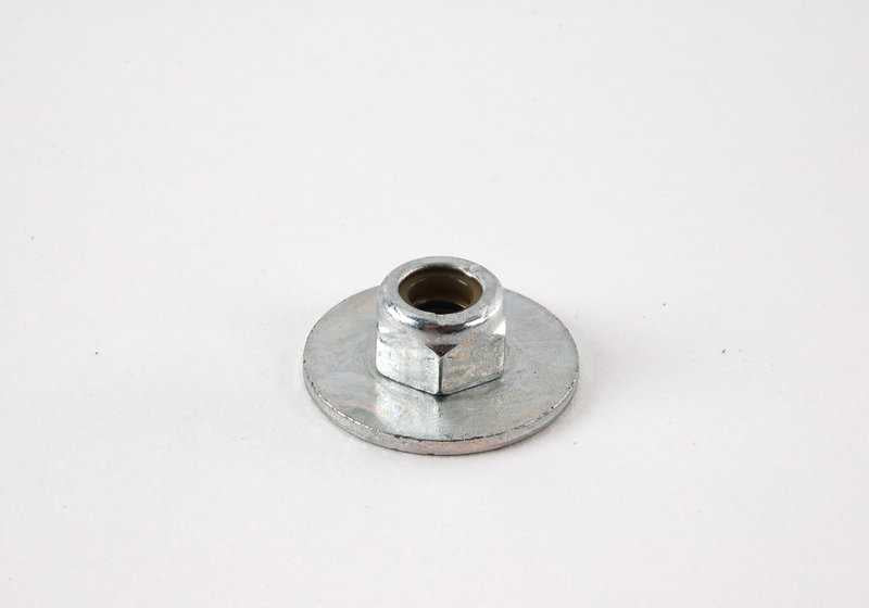 Tuerca hexagonal con arandela M6 OEM 07147155614 para BMW E81, E82, E87, E88, F20, F21, F40, F22, F23, F44, F45, F46, F87, E90, E91, E92, E93, F30, F31, F34, F80, G20, G21, F32, F33, F36, F82, F83, E60, E61, F07, F10, F11, F18, G60, G61, E63, E64, F0