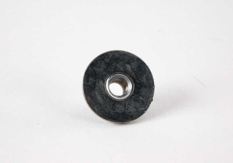 Tuerca hexagonal con arandela M6 OEM 07147155614 para BMW E81, E82, E87, E88, F20, F21, F40, F22, F23, F44, F45, F46, F87, E90, E91, E92, E93, F30, F31, F34, F80, G20, G21, F32, F33, F36, F82, F83, E60, E61, F07, F10, F11, F18, G60, G61, E63, E64, F0