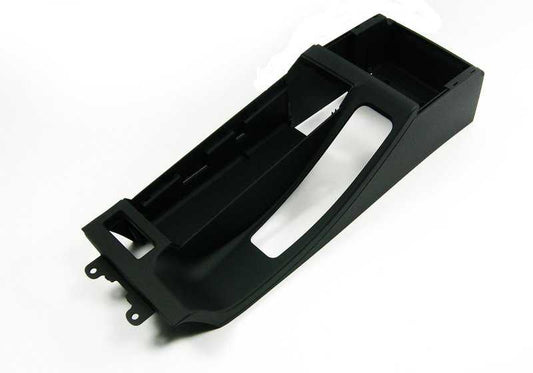 Console Central SupplaBrances 51168218305 pour BMW 3 E46 (1997-2006). Couleur noire BMW originale.