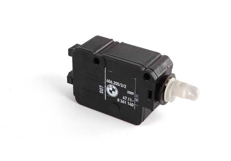 Motor del cierre maletero OEM 67118361140 para BMW E36 (316g, 316i, 316iA, Compact, Coupe, Touring) y BMW Z3 (1.8, 1.9, 2.0, 2.2, 2.8, 3.0i, M Roadster). Original BMW.