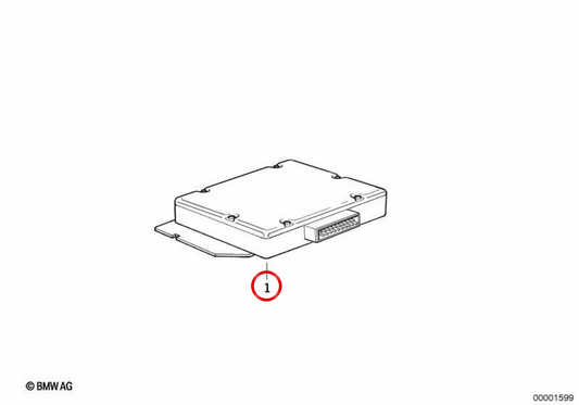 OEM Ignition Module 12141318839 for BMW E36. Original BMW.