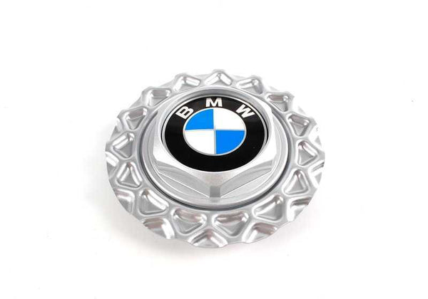 Tapacubos central OEM 36132225622 para BMW E30. Original BMW.