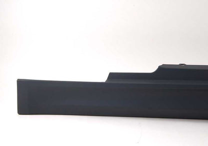 Primed left side skirt strip for BMW 3 Series E92, E92N (OEM 51778046659). Original BMW.
