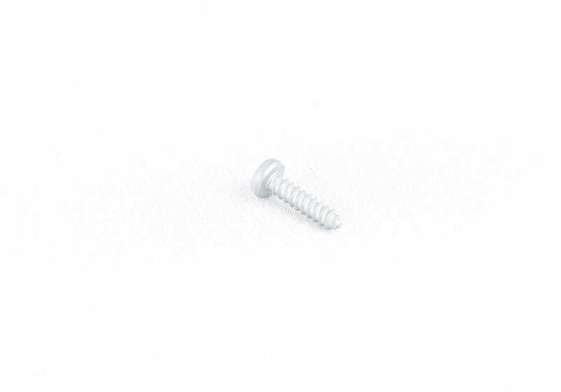 Tornillo chapa OEM 07119907839 para BMW F22, F45, F87, G11, G12, F91, F92, F93, G14, G15, G16, I12, I15. Ideal para fijaciones interiores (puertas, techo, pilares). Original BMW.