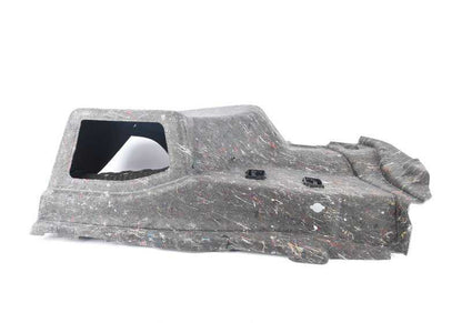 Right luggage compartment liner for BMW 2 Series F22, F87 (OEM 51477296042). Original BMW.
