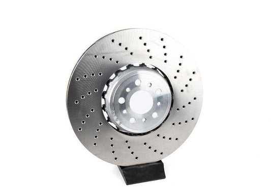 Disco freno ventilato perforato per BMW F90, F90N, F91, F92, F93 (OEM 34117991102). BMW originale