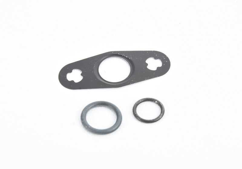 OEM Turbocompressor Assembly Kit 11652456348 for BMW F07, F10, F11, F12, F13, F01, F02, F04, E70, E71, E72. Original BMW spare.