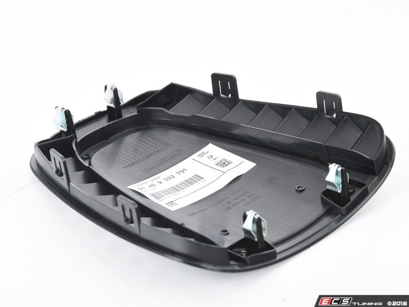 Panel protector de ventilación indirecta salpicadero OEM 51459332791 para MINI Countryman F60, F60 LCI Cooper... y más. Original MINI